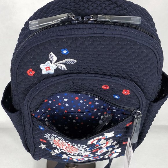 NWT/NIP VB Small Backpack Embroidered Navy - Picture 8 of 13